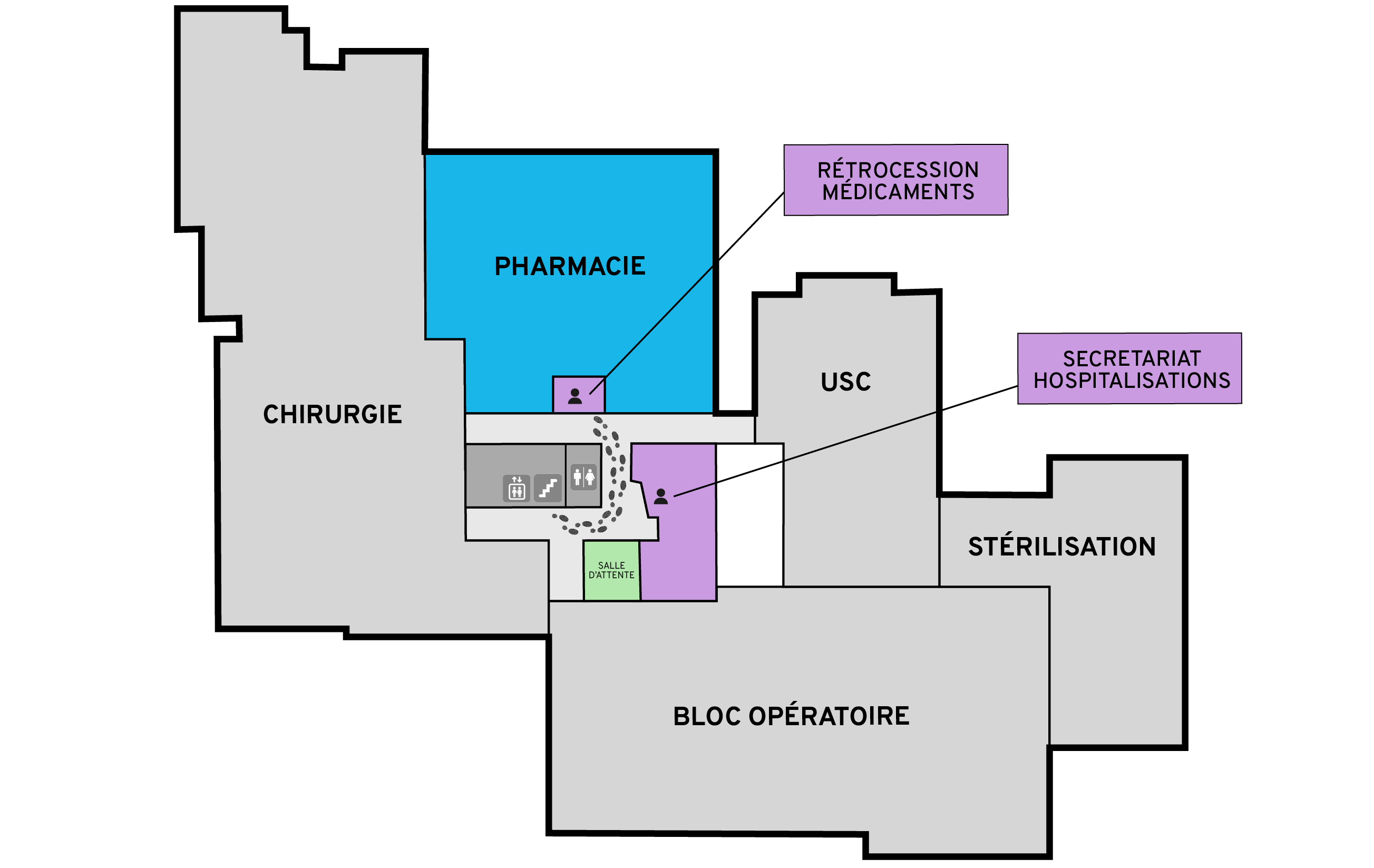 Plan du rez-de-chaussée