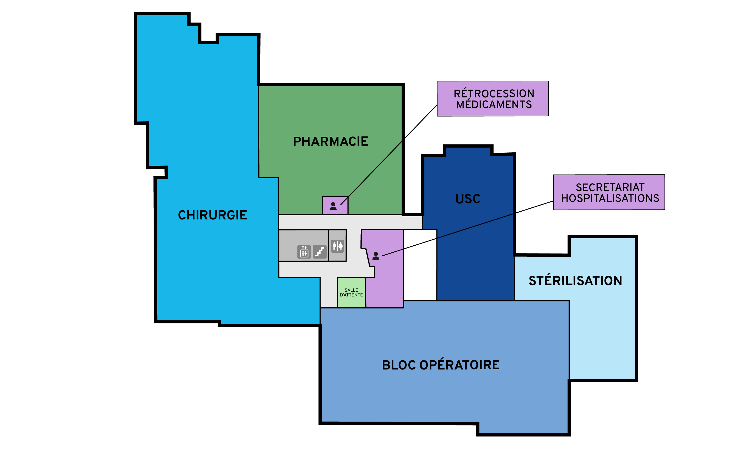 Plan du rez-de-chaussée