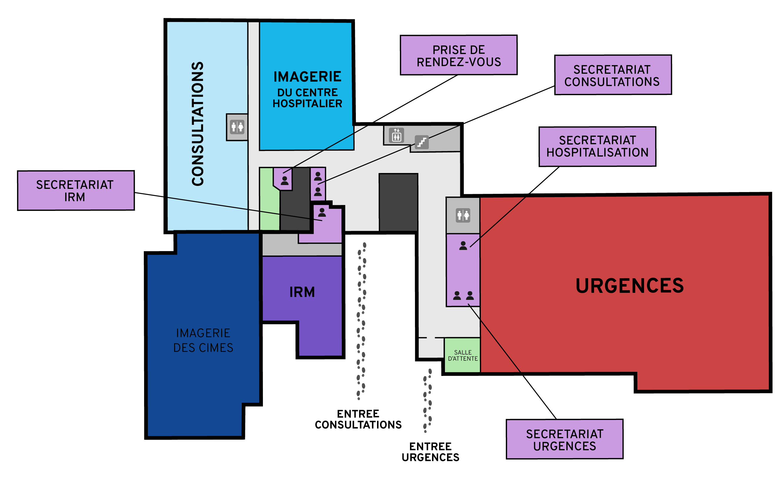 Plan du rez-de-chaussée